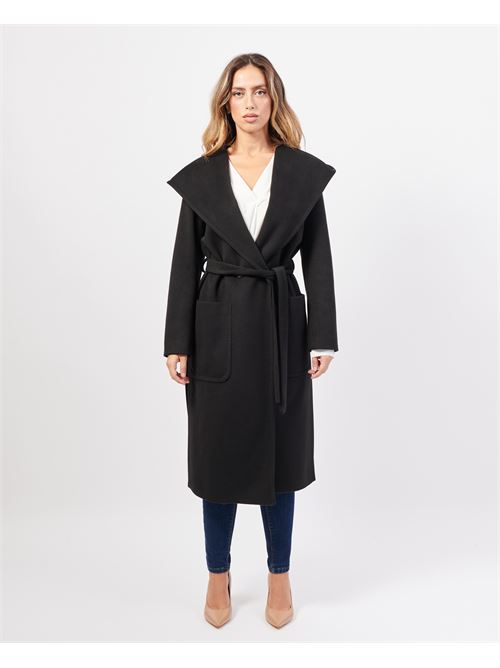 Cappotto lungo donna Corte de Gonzaga con cintura